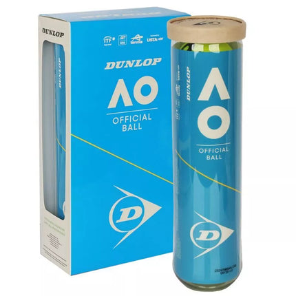 Dunlop Australian Open Tennis Ball 2x4 pcs