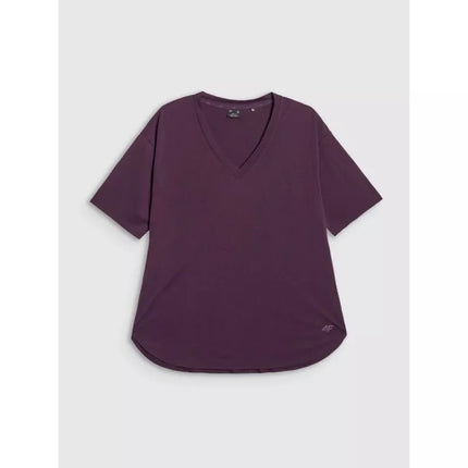 Moteriski oversize marškinėliai su modalu 4F 4FRAW25TTSHF3283-50S