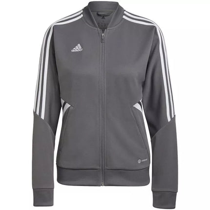 adidas Condivo 22 treniruočių striukė su užtrauktuku per visą ilgį W HD2280 sportinis megztinis