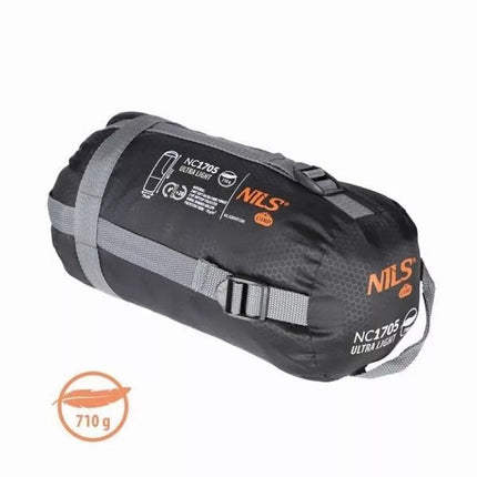 NILS CAMP NC1705 YPATINGAI LENGVAS MIEGMAIŠIS PILKAS-ORANŽINIS