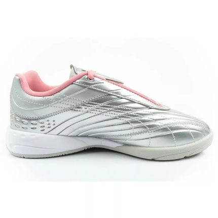 Madingi jaunimo sportiniai bateliai Puma V-S2 Goalgetter, sidabriniai