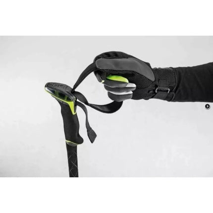 LEKI Guide 2 lazdos juodos-neoninės-antracito