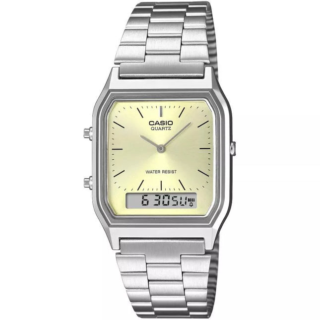 Moteriškas laikrodis CASIO AQ-230A-9AMQYDF + DĖŽUTĖ