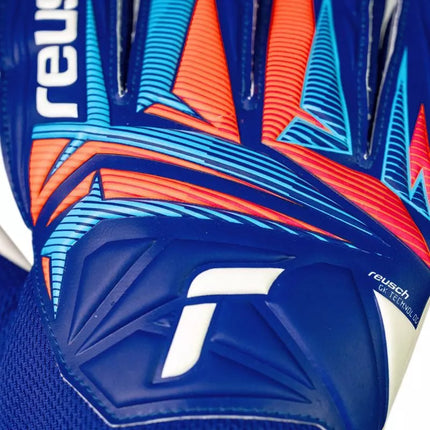 Reusch Attrakt Starter Solid Goalkeeper Gloves Blue 5670514 4126