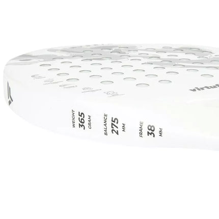 VIRTUFIT HYBRID PADEL RACKET - WHITE-GRAY