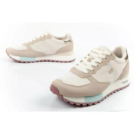 Gap women's sports shoes Osaka beige sneakers comfortable fashionable