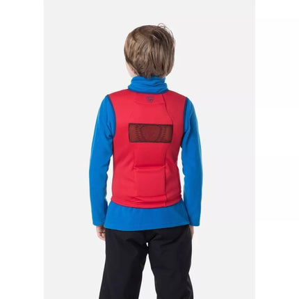 ROSSIGNOL FLEXVENT VEST KIDS RED children's ski protector