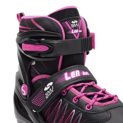 SMJ UT 103 Lea 2in1 roller skates