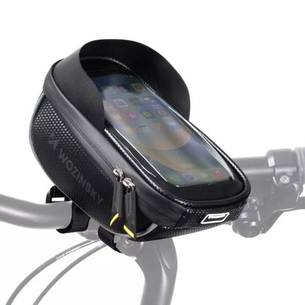 Wozinsky Bike Handlebar Bag with Phone Case 1L Black (WBB16BK)