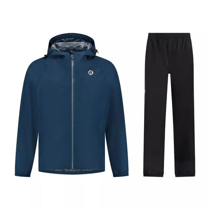 Rogelli CORE raincoat set blue S