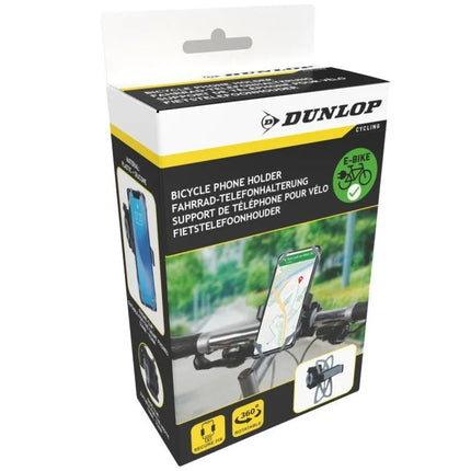 DUNLOP BIKE PHONE HOLDER ROTARY GREY
