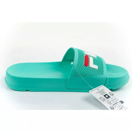 Fila women's sports flip-flops Morro comfortable green slippers for the pool
