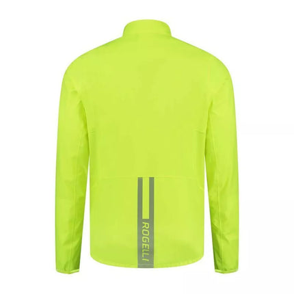 Rogelli rain jacket DISTANCE fluor L