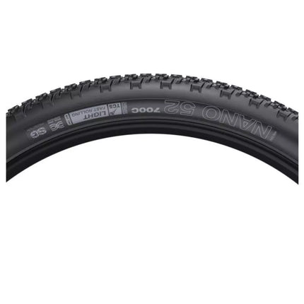 WTB Tire NANO 700x52 TCS LFR 60TPI SG