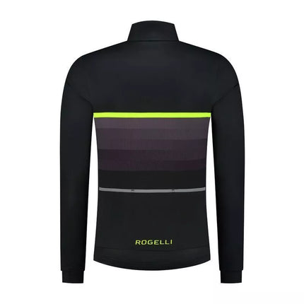 Rogelli HERO II fluorescentiniai marškiniai ilgomis rankovėmis XL