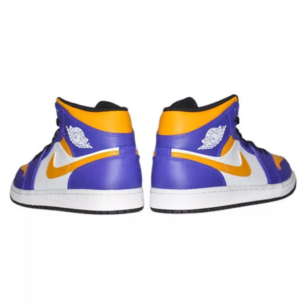Air Jordan 1 MID Sneakers Los Angeles Lakers LA - DQ8426-517