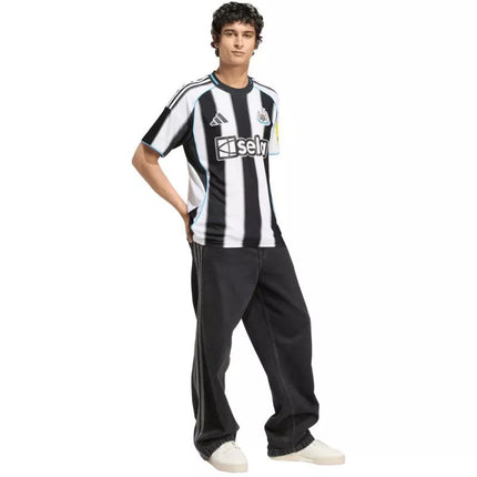 adidas Newcastle United FC 25/26 Home Men's Jersey White/Black JI7382