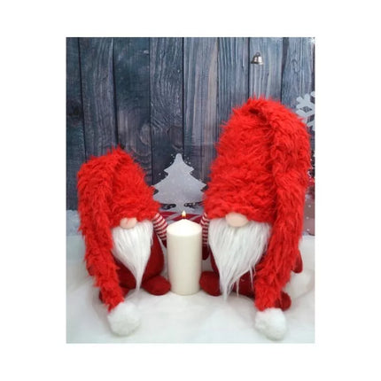 GNOME WITH FURRY HAT 64.5 CM