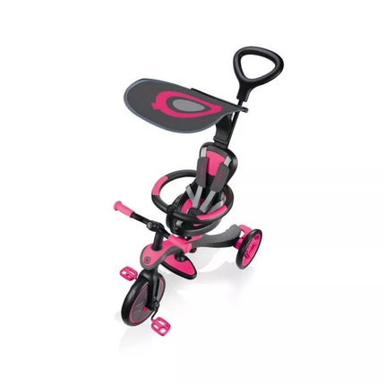4in1 dviratis Globber Explorer Trike Fuchsia 632-110-2 HS-TNK-000013809