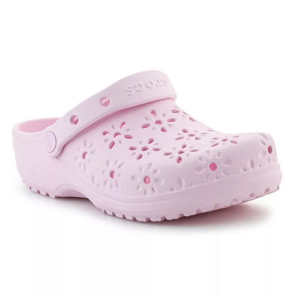 Šlepetės Crocs Classic Floral Cut Out Clog W 210927-6ZW