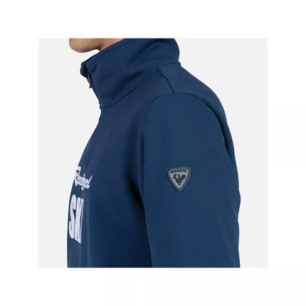 Fleece megztinis "Signature Ski Hz" tamsiai mėlynos spalvos Rossignol