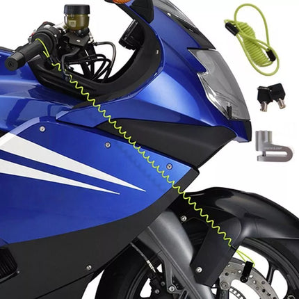DUNLOP JUODAS UŽRAKTAS STABDŽIŲ DISKUI SU KABELIU