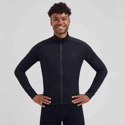 Rogelli ESSENTIAL II long sleeve t-shirt black 4XL