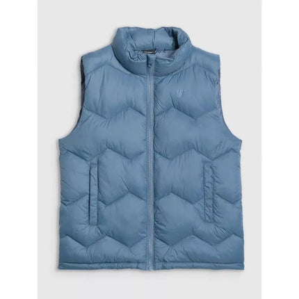 Boy's down vest with synthetic filling 4F 4FJRAW25TVJAM325-32S