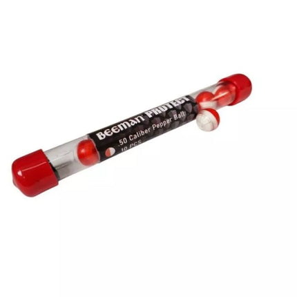 BEEMAN pipirų kamuoliukai kal. 50 (12.7 mm) vamzdelis - 10 vnt. skirti BP50