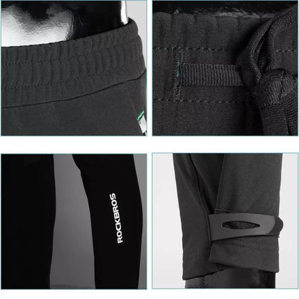 Rockbros Patrol Cycling Windproof Sports Pants Size L - Black
