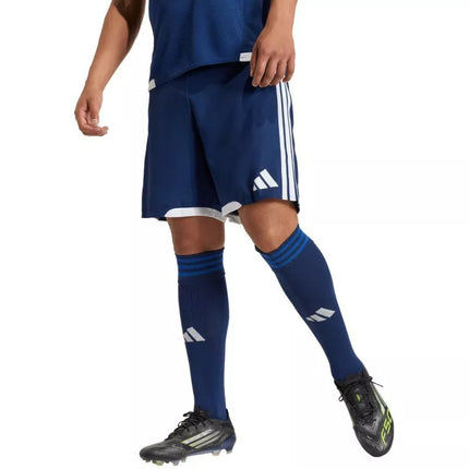 Vyriškos adidas Tiro 26 Competition Match šortai tamsiai mėlynos ir baltos spalvos KA6182