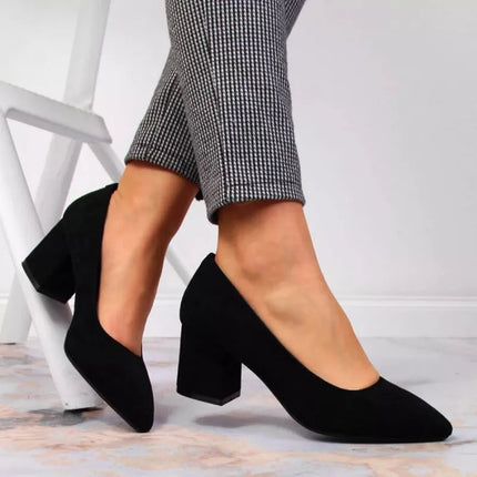 Sergio Leone W SK358A black high heel pumps