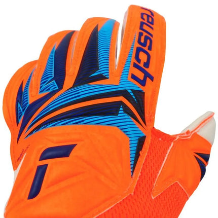 „Reusch Attrakt Advance“ vaikiškos vartininko pirštinės, oranžinės, 5672214 2290