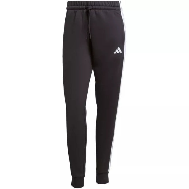 adidas Essentials 3-Stripes Fleece Slim JX2543 moteriškos kelnės