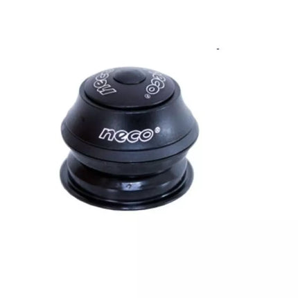 NECO 1 1/8'' h148 juoda pusiau integruota vairo kolonėlė