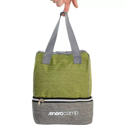 BAG WITH THERMAL INSULATING COMPARTMENT 23X13X27CM 7L ENERO CAMP