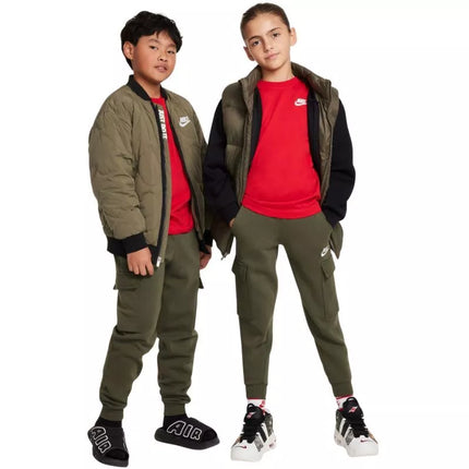 Vaikiški „Nike Sportswear“ marškinėliai, raudoni, FZ5177 657