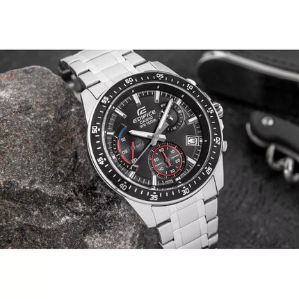 Vyriškas laikrodis CASIO EDIFICE EFV-540D-1AVUEF su dėžute