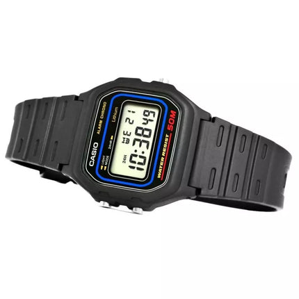 CASIO W-59-1VQ Vyriškas laikrodis + DĖŽUTĖ