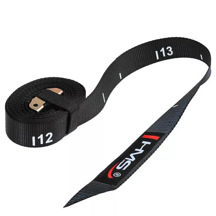 Mediniai gimnastikos žiedai su matavimo juosta HMS TX07