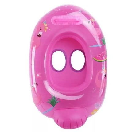 Tropic inflatable swimming ring for children