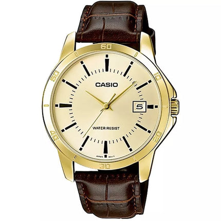 Casio MTP-V004GL-9A Vyriškas laikrodis + DĖŽUTĖ