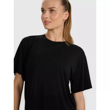 Moteriški oversize marškinėliai su modal 4F 4FRAW25TTSHF3408-20S