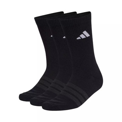 adidas Paminkštintos Sportinės 3 poros Kojinės Juodos KC9626