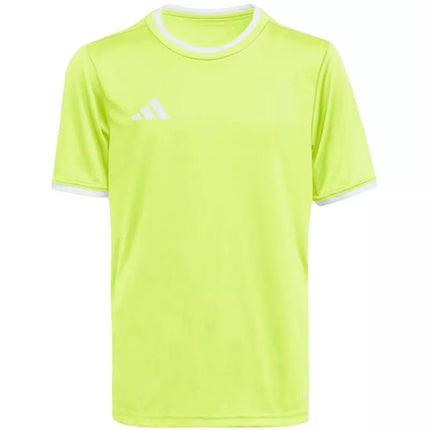 adidas Entrada 26 Jersey Kids T-Shirt Neon Yellow KE9845