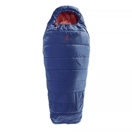 Deuter Starlight SQ Vaikon miegmaišis (130-170 cm) - Naktinė mėlyna/Raudonmedžio