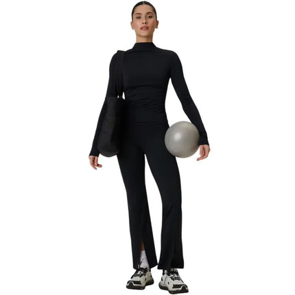 Women's leggings 4F FNK F405 deep black 4FWSS26TFTIF405 20S