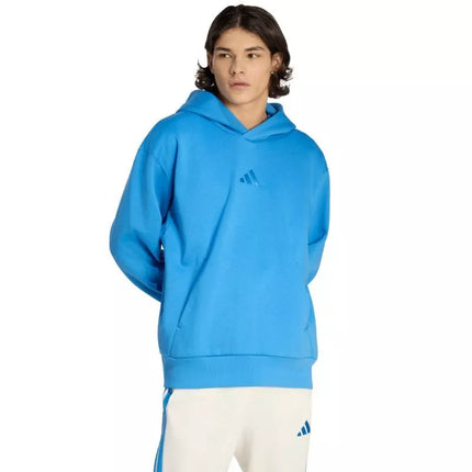Vyrų adidas ALL SZN FLEECE Hoodies mėlyna KC3182