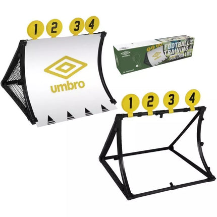 UMBRO REBOUNDER TRAINING FRAME 4-IN-1 FOOTBALL GOAL 75x78x58CM