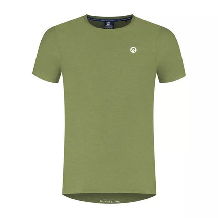 Rogelli ESSENTIAL žalias 2XL bėgimo marškinėliai
